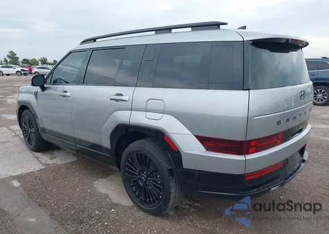 2025 Hyundai Santa Fe Hybrid Calligraphy from USA, damaged, VIN 5NMP54G17SH060463